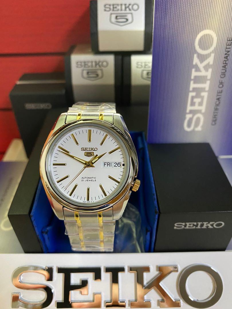 Seiko Watch Presage - Reloj Automático SEIKO SNKL47K1 Original para