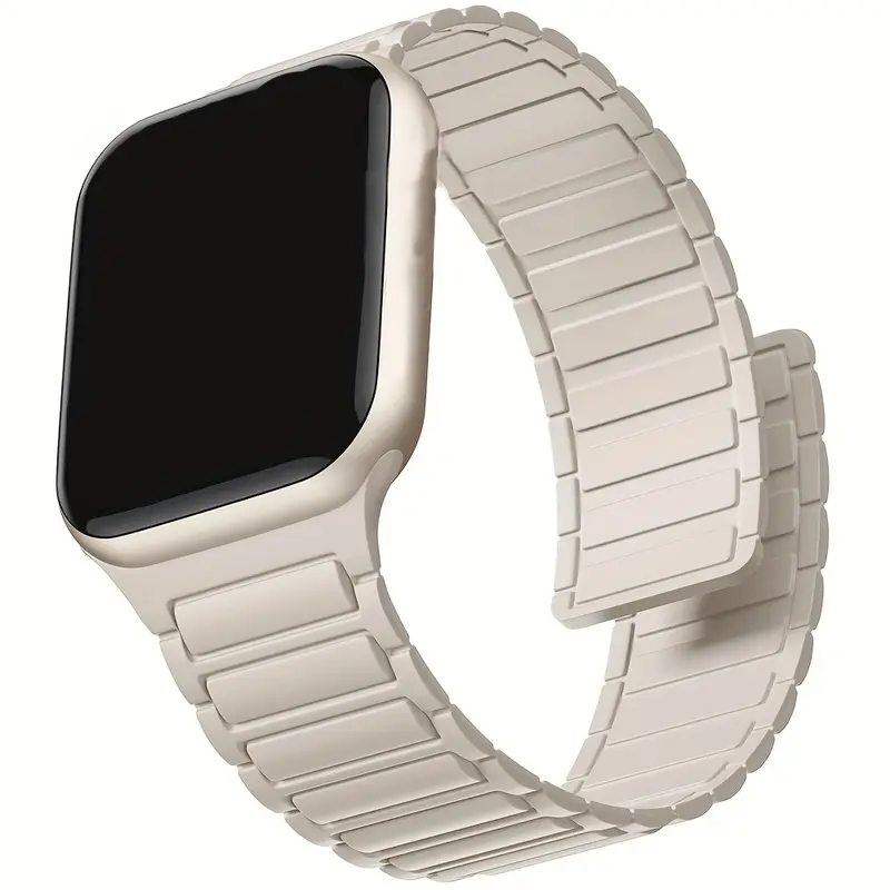 Milanese Loop Magnetic - Correa magnética de silicona para Apple