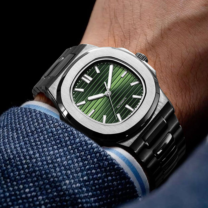 Patek Philippe Watch Nautilus - Reloj Automático para Hombre MACARLON de
