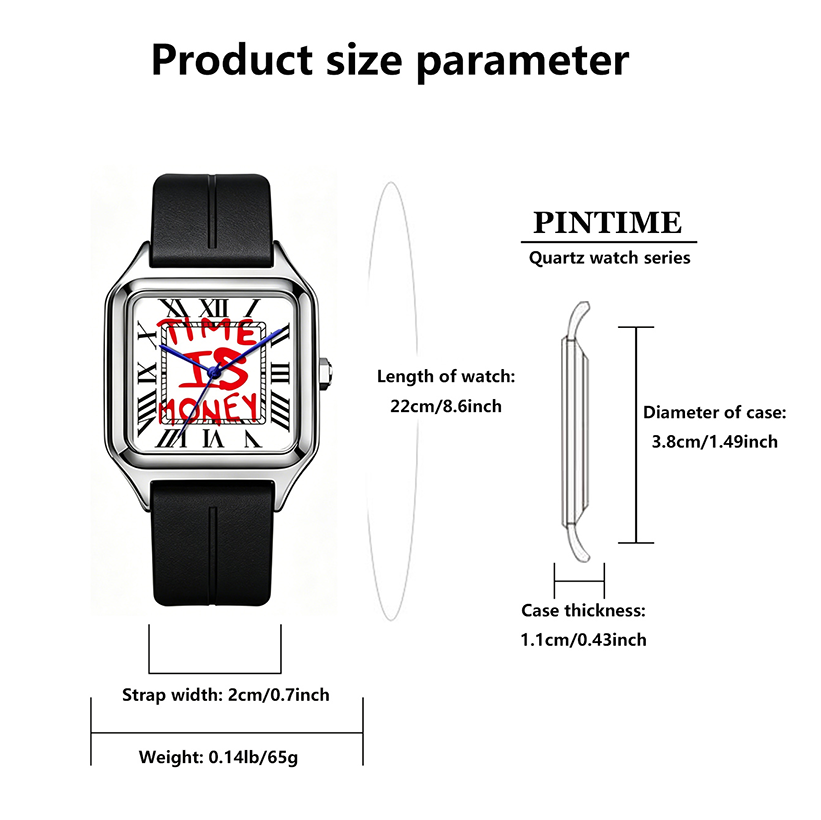Reloj FUCK9.5 Cuadrado, Elegan - Cartier Watch Tank reseña y precio