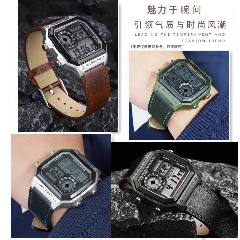Correa de reloj de piel de vac - Nato Strap Nylon reseña y precio