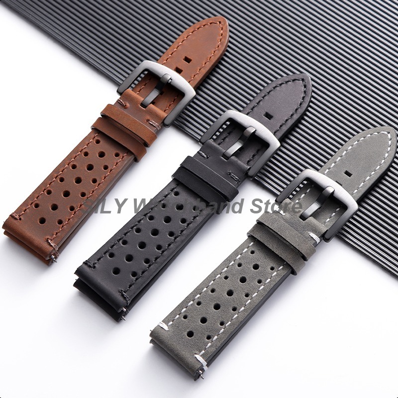 Para Seiko para Omega correa d - Suede Strap Watch reseña y precio