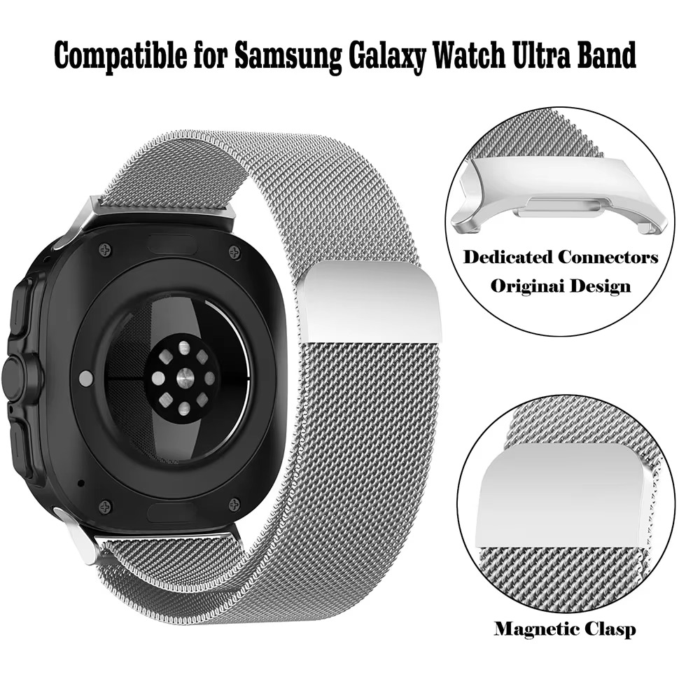 Correa de malla milanesa de 34 - Milanese Loop Magnetic reseña y precio