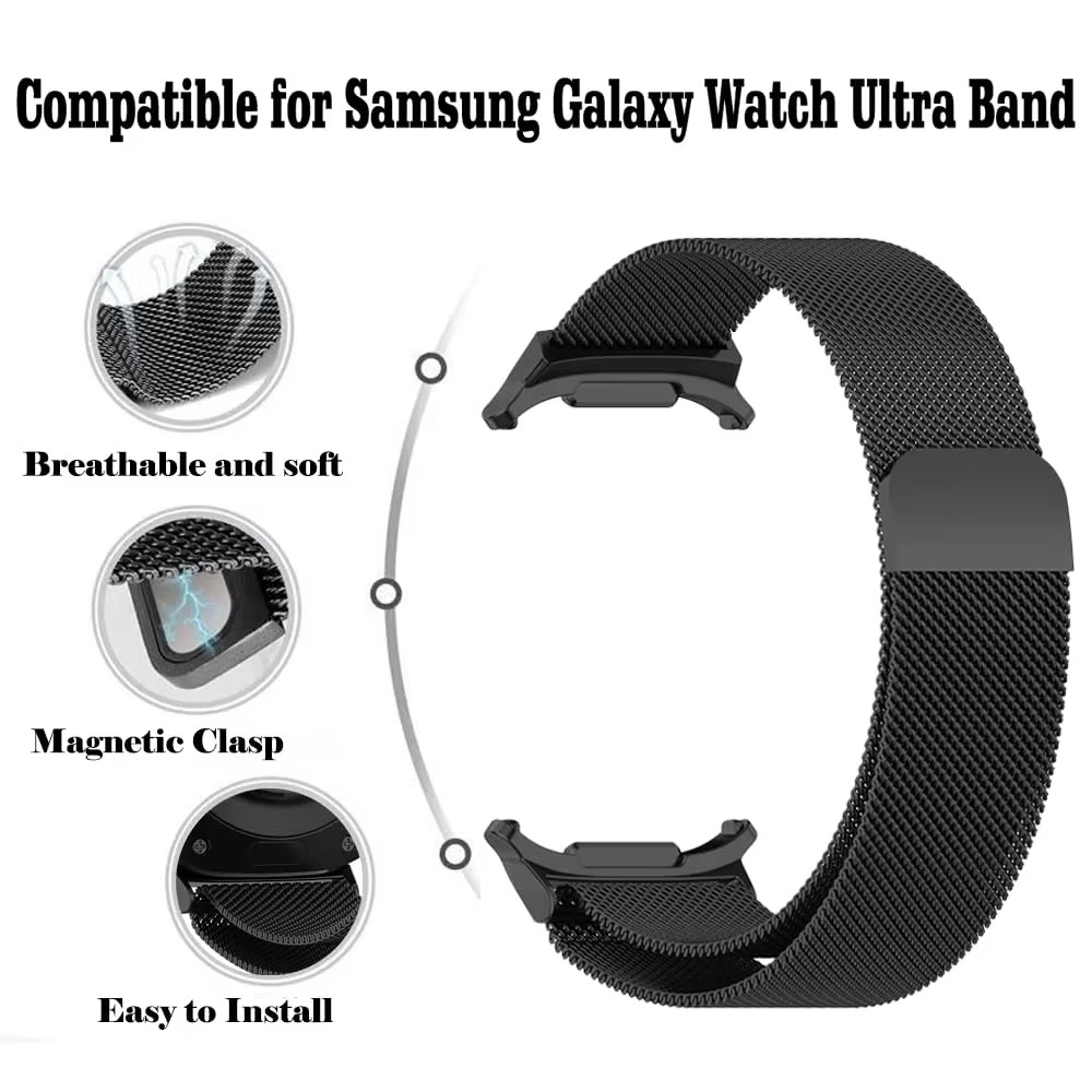 Correa de malla milanesa de 34 - Milanese Loop Magnetic reseña y precio