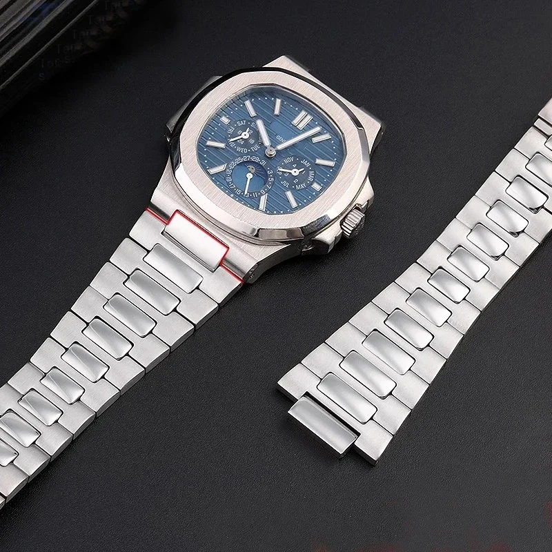 Correa de reloj de acero inoxi - Patek Philippe Watch Nautilus reseña y precio